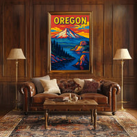 Oregon Adventure Poster