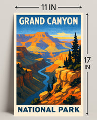 Grand Canyon National Park Poster PosterGoat