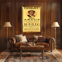 The Modern Wizard Magic Show Vintage Cultural Poster