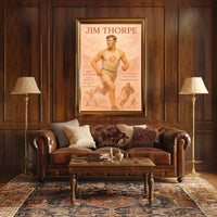 Celebrating Jim Thorpe A Legendary Athlete Poster