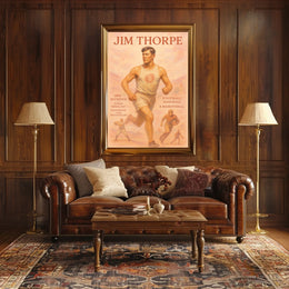 Celebrating Jim Thorpe A Legendary Athlete Poster