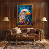 Mysterious Hooded Figure in Eerie Mist Poster PosterGoat