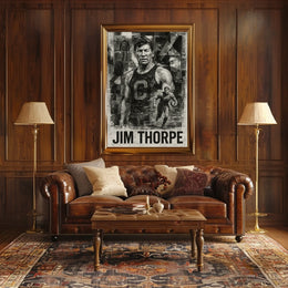 Jim Thorpe Athletic Legend Poster