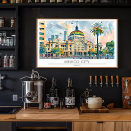 Vibrant Mexico City Poster