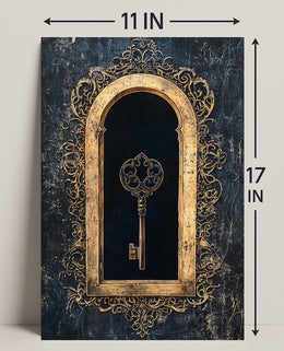 The Ornate Key Poster