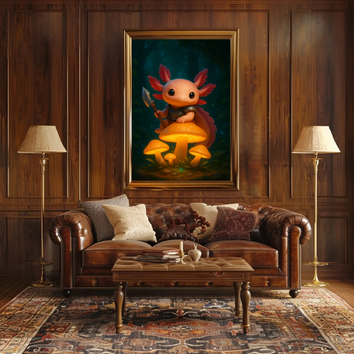 Guardian Of The Enchanted Forest Poster