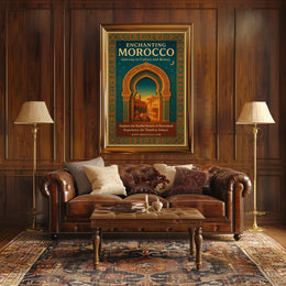 Moroccan Adventure: Marrakesh & Sahara Desert Poster
