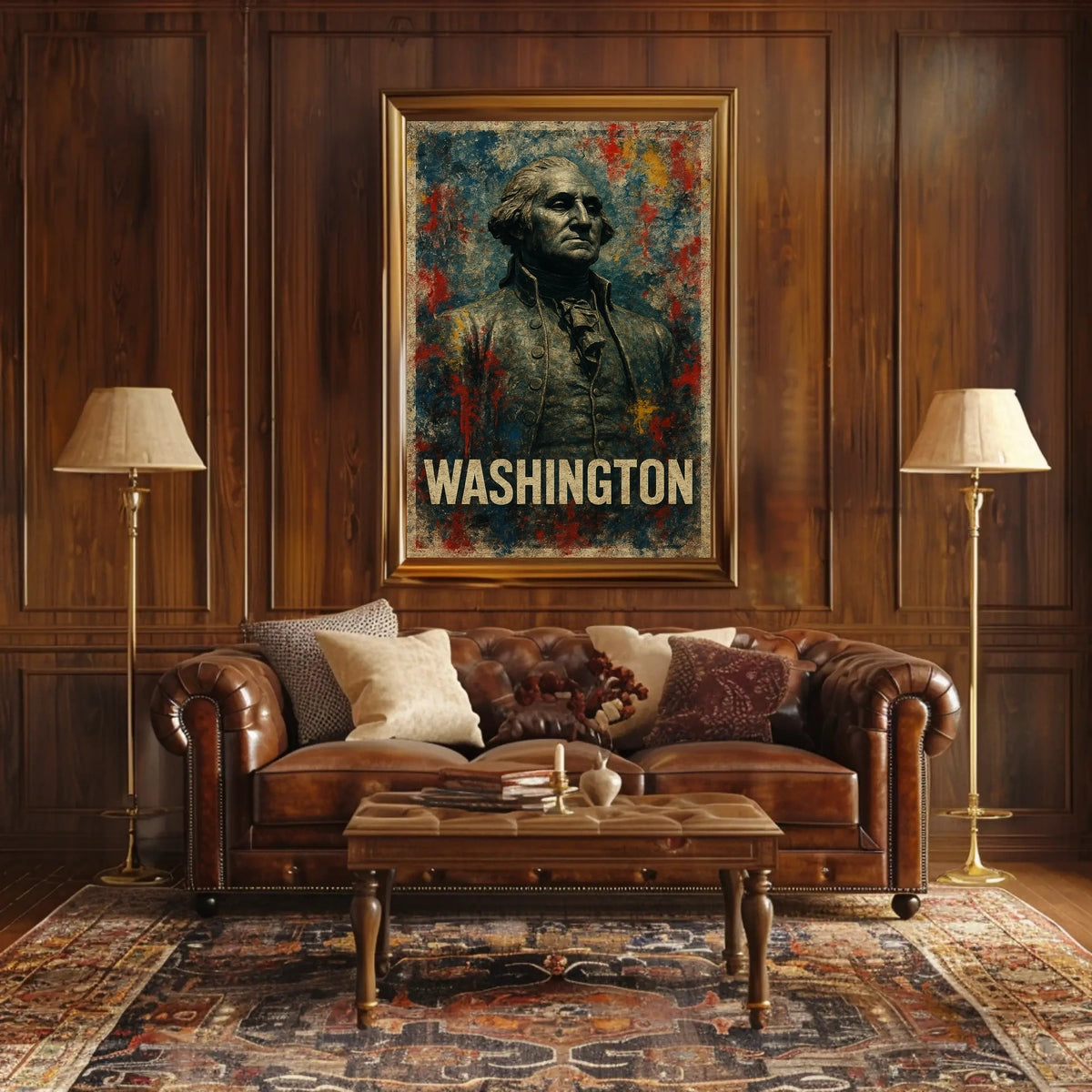 George Washington 1st President Poster