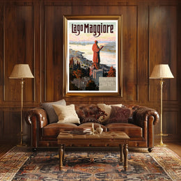 Lago Maggiore Travel Poster
