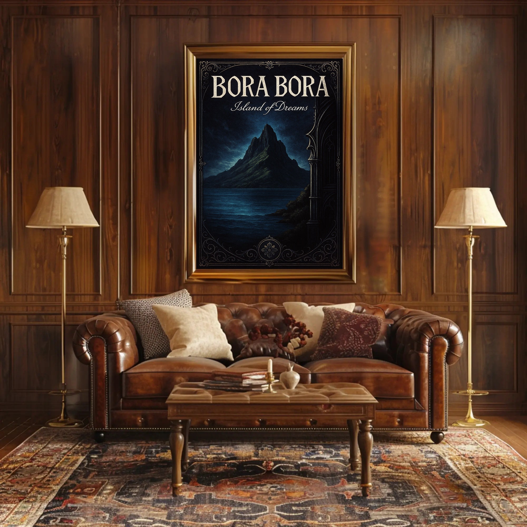 Bora Bora Island of Dreams Poster PosterGoat