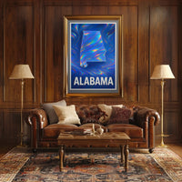 Vibrant Alabama Poster