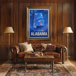 Vibrant Alabama Poster
