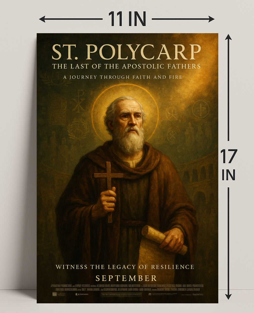 St. Polycarp The Last Of The Apostolic Poster