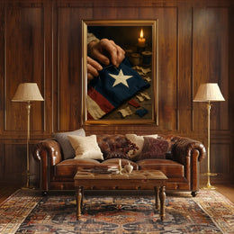 Crafting the Stars and Stripes Poster