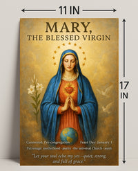 Mary, The Blessed Virgin Poster PosterGoat