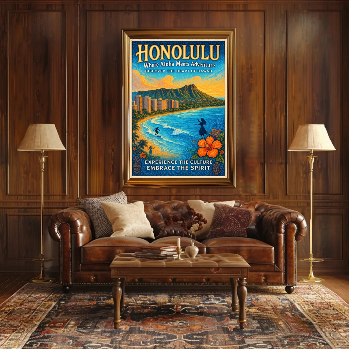Discover the Heart of Hawaii Poster