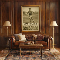 Jim Thorpe Iconic Sports Legend Jim Thorpe Poster