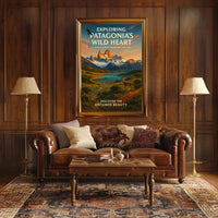 Exploring Patagonias Wild Heart Poster