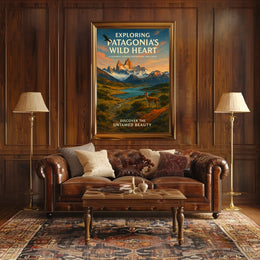 Exploring Patagonias Wild Heart Poster