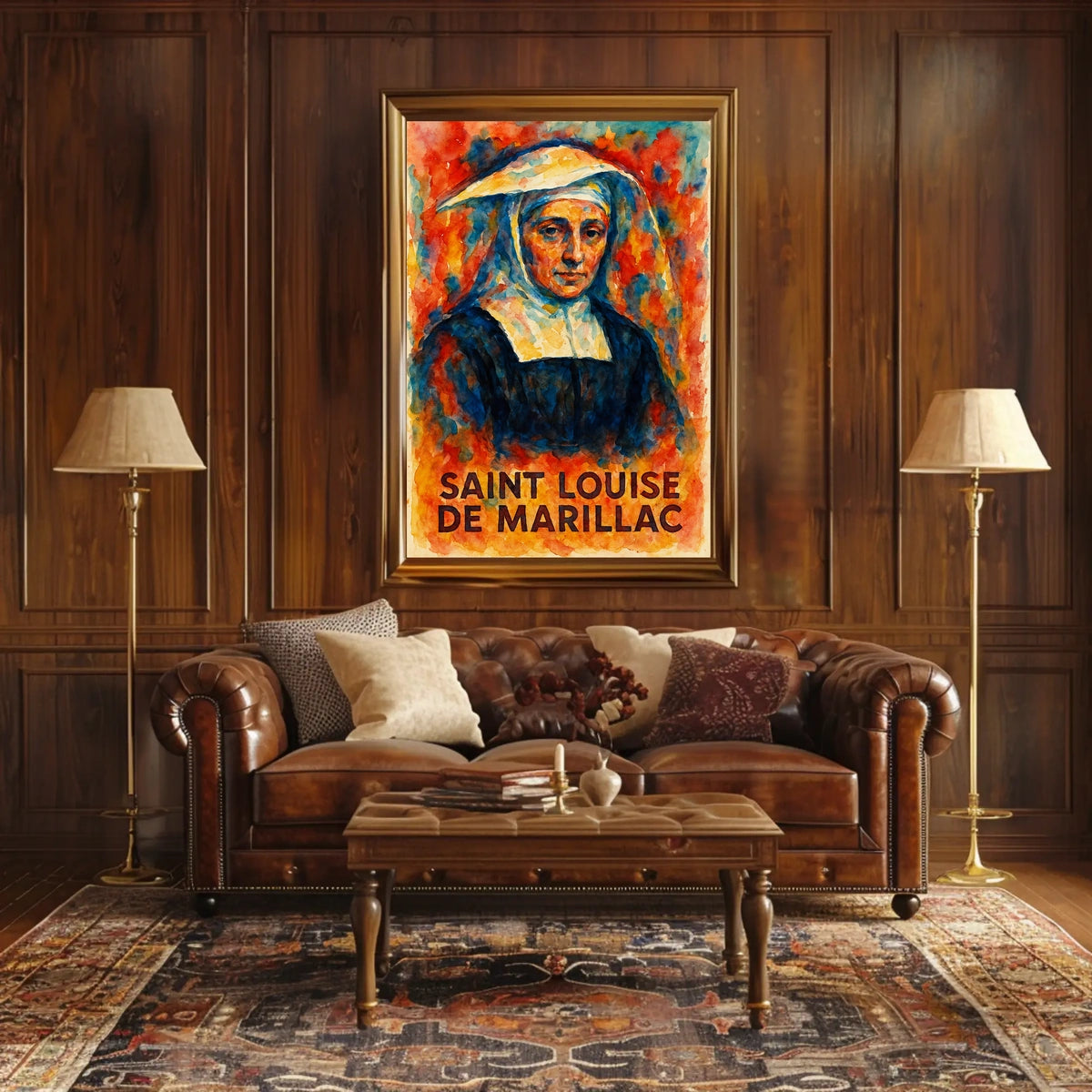 Saint Louise De Marillac Poster