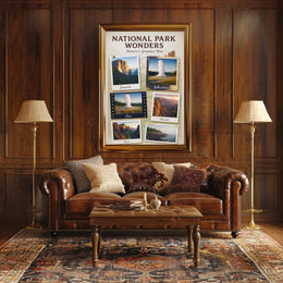 National Park Wonders Poster PosterGoat