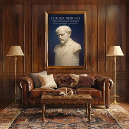 Claude Debussy The Sound of Silence Poster PosterGoat