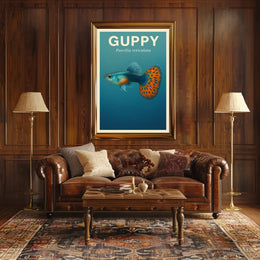 GuppyPoecilia reticulata Poster PosterGoat