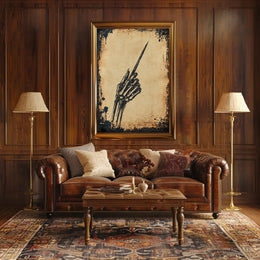 Skeletal Pointer Poster