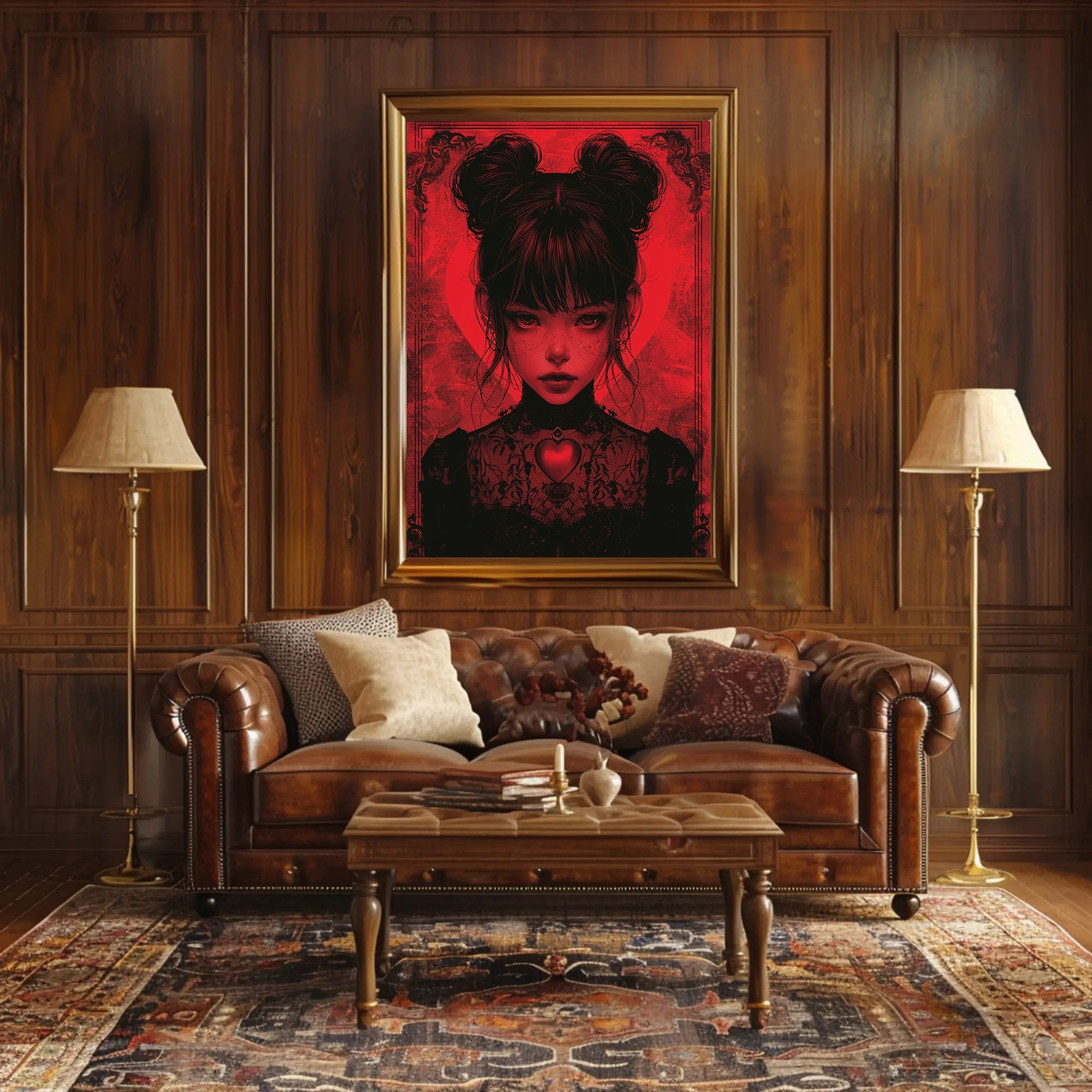 Gothic Elegance Poster PosterGoat
