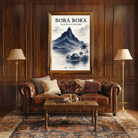 Bora Bora Island of Dreams Poster PosterGoat