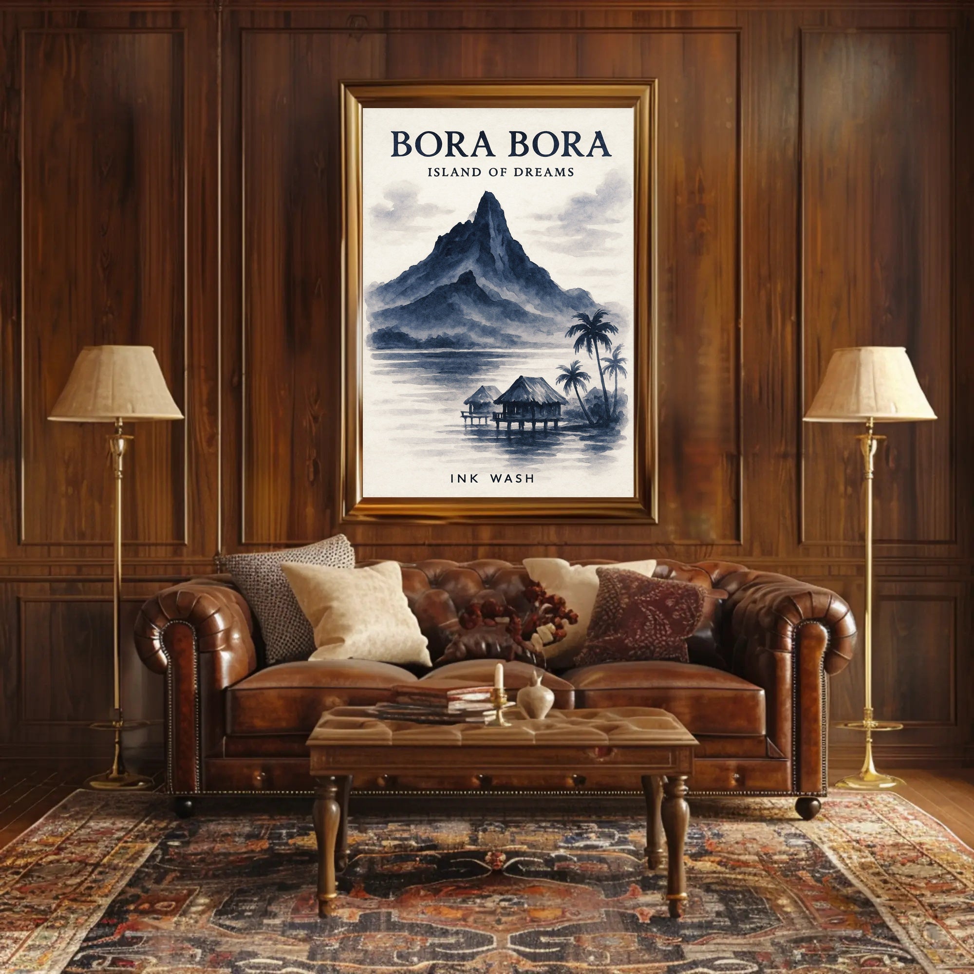 Bora Bora Island of Dreams Poster PosterGoat