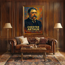Chester Arthur Poster