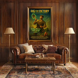 Dig For Victory Poster