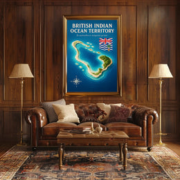 British Indian Ocean Territory Poster PosterGoat