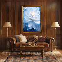 Serenity In Blue Poster