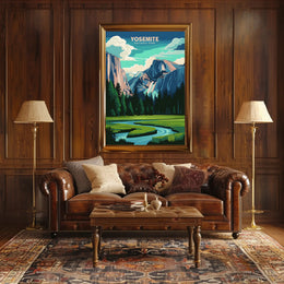 Yosemite National Park Poster