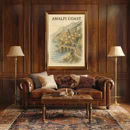 Amalfi Coast Scenic Beauty Poster