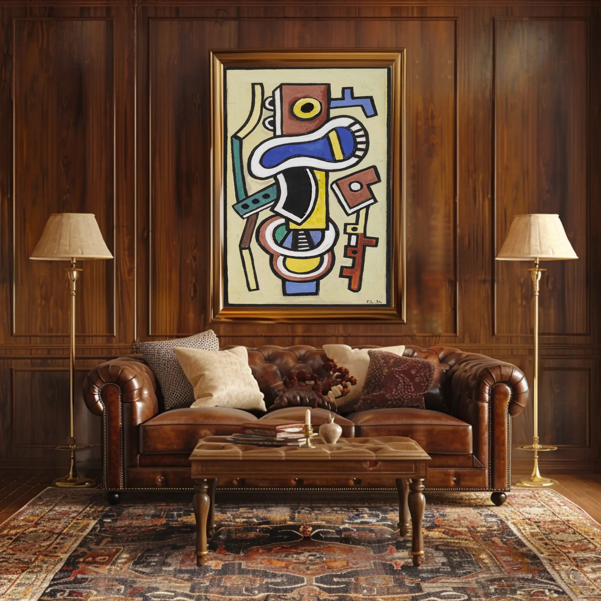 Abstract Composition Poster