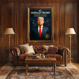 Donald Trump 47th President Poster