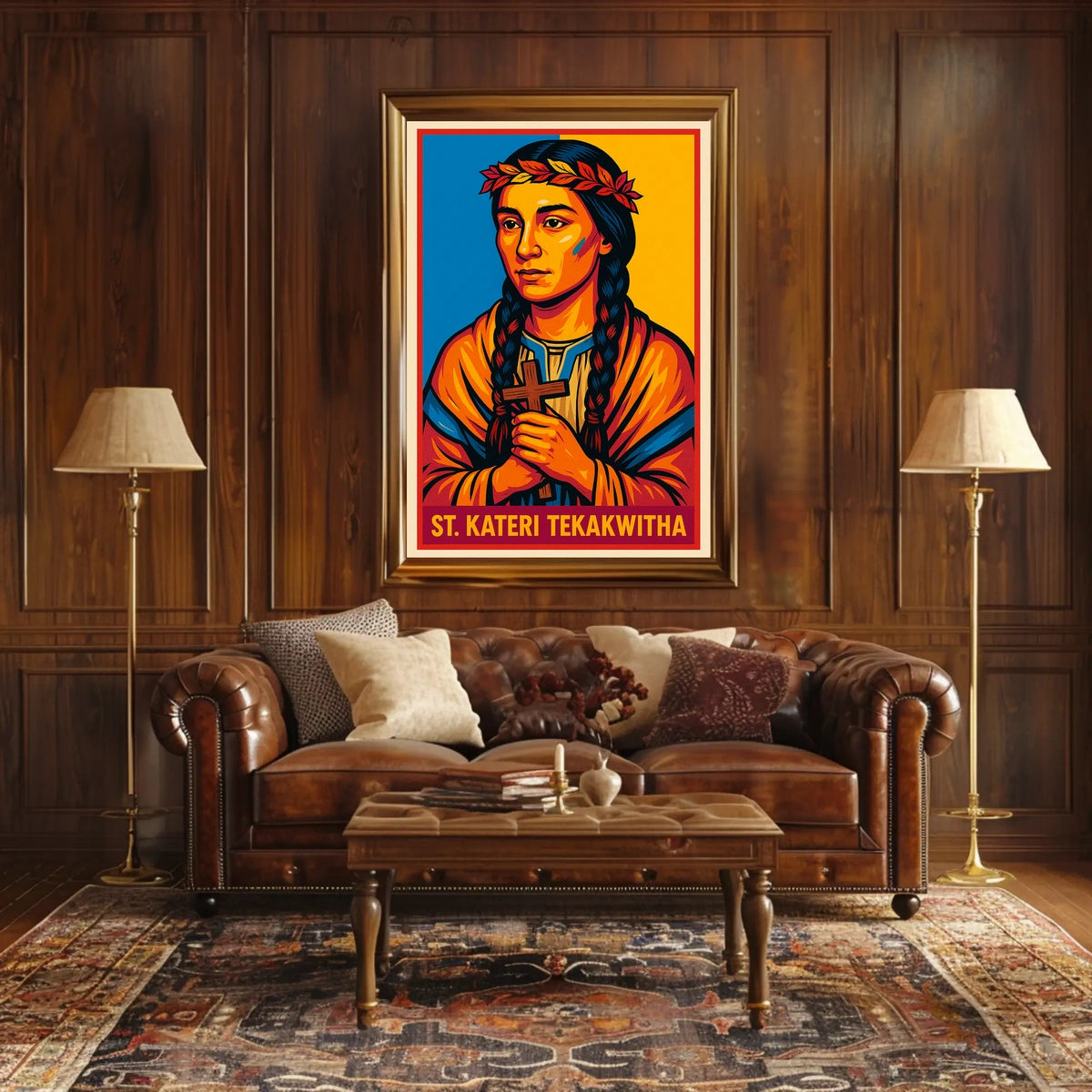 St. Kateri Tekakwitha Poster