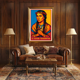 St. Kateri Tekakwitha Poster