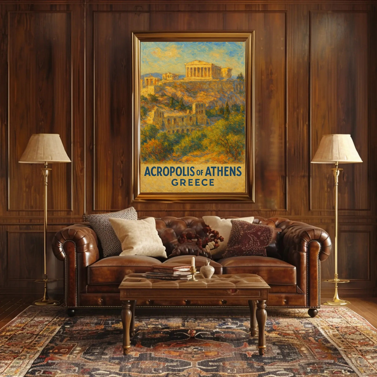Acropolis of Athens Poster
