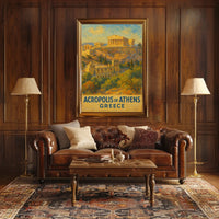 Acropolis of Athens Poster