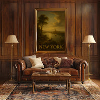 New York A Serene Landscape Poster