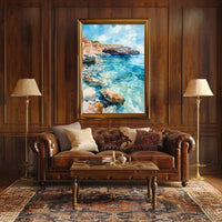 Malta Blue Lagoon Comino Island View Poster