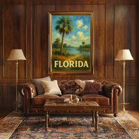 Florida Landscape Poster