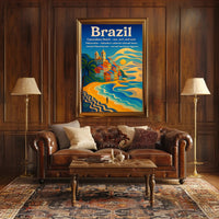 Discover Brazil Poster