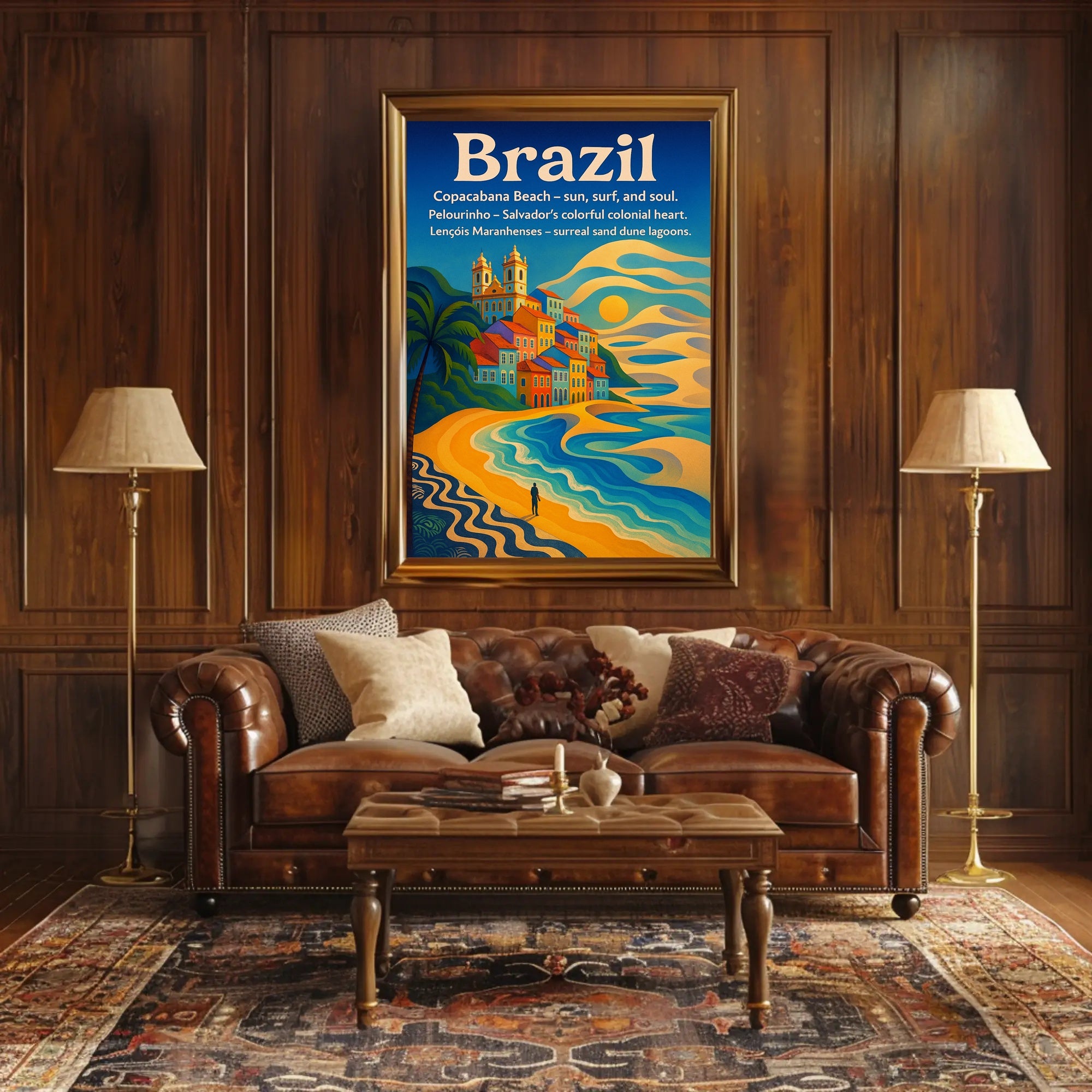 Discover Brazil Poster