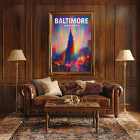 Baltimore Maryland Urban Photography Realism Poster