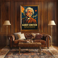 Albert Einstein Theory Of Relativity Poster